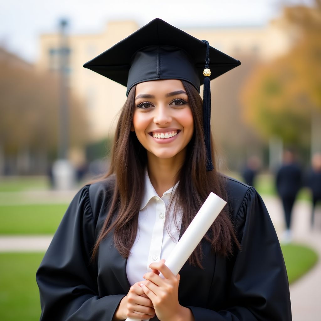 Estudiante de ingeniería graduado